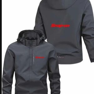 Snap on Men's Black coat